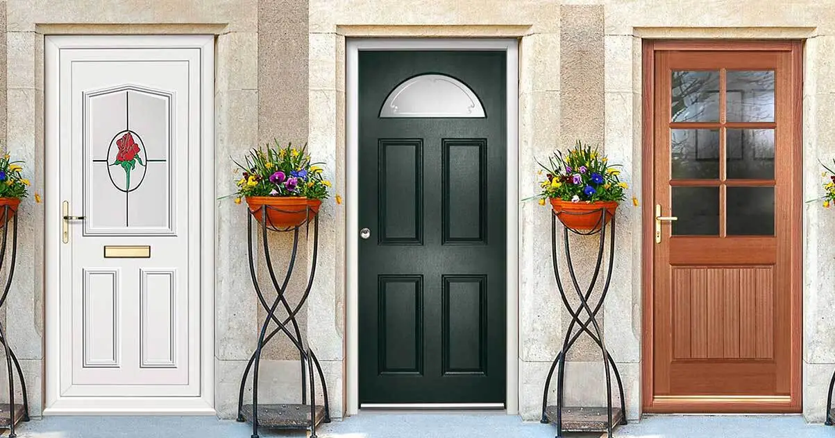 high-quality wood entry doors pvc in china for bathroom 2