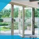 Digah anti-burglar aluminium bifold doors vendor for dining room 1