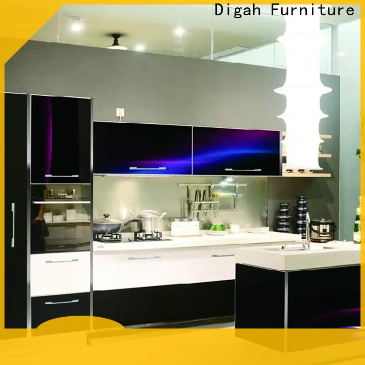 Digah aluminium high end kitchen cabinets for decorating 1