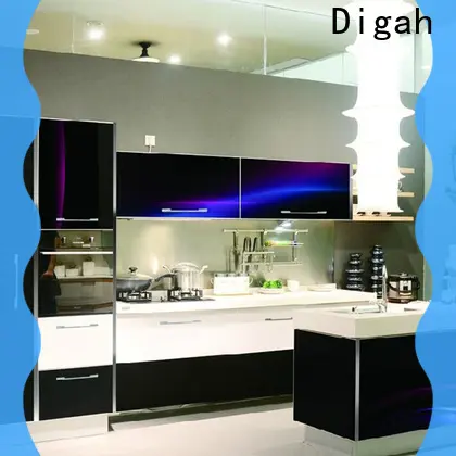 Digah easy to clean pre assembled kitchen cabinets popular for decorating 1