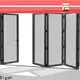 soundproof aluminium front doors popular in different color for dining room 1