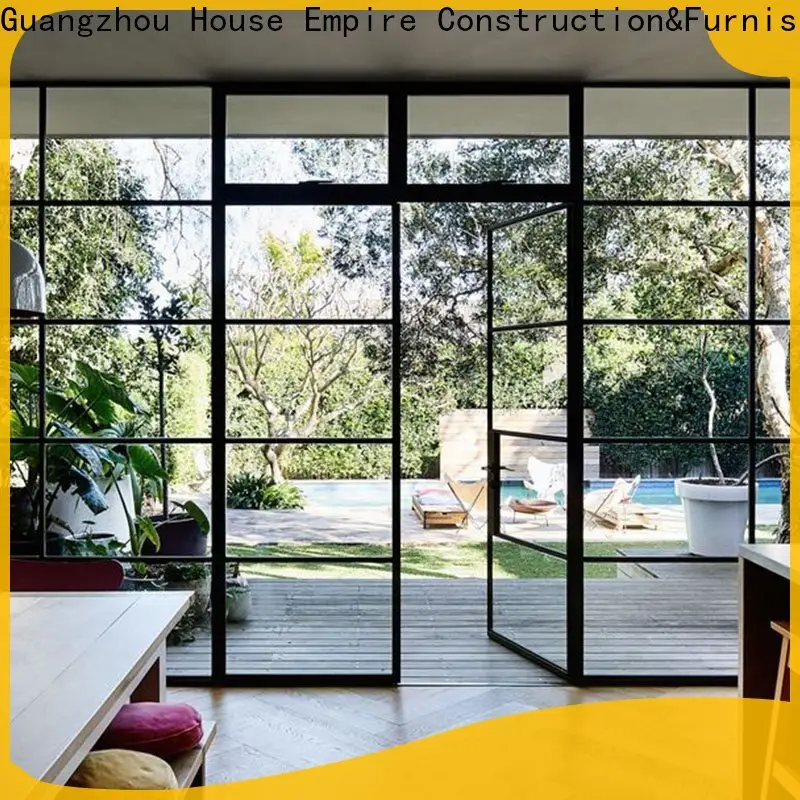 Digah sliding aluminium front doors certification for balcony 1