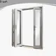 Digah folding aluminium patio doors in different color for bathroom 1