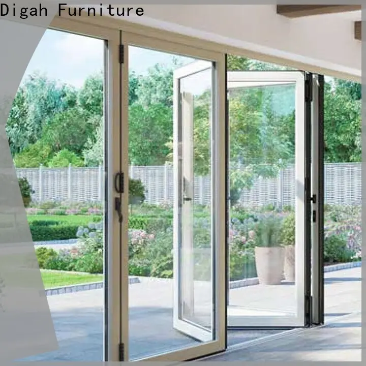 Digah thermal Insulation aluminium front doors in different color for dining room1 1