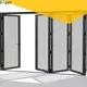 Digah soundproof aluminium sliding patio doors certification for balcony 1
