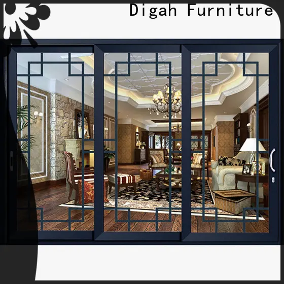 Digah anti-burglar aluminium door certification for living room 1