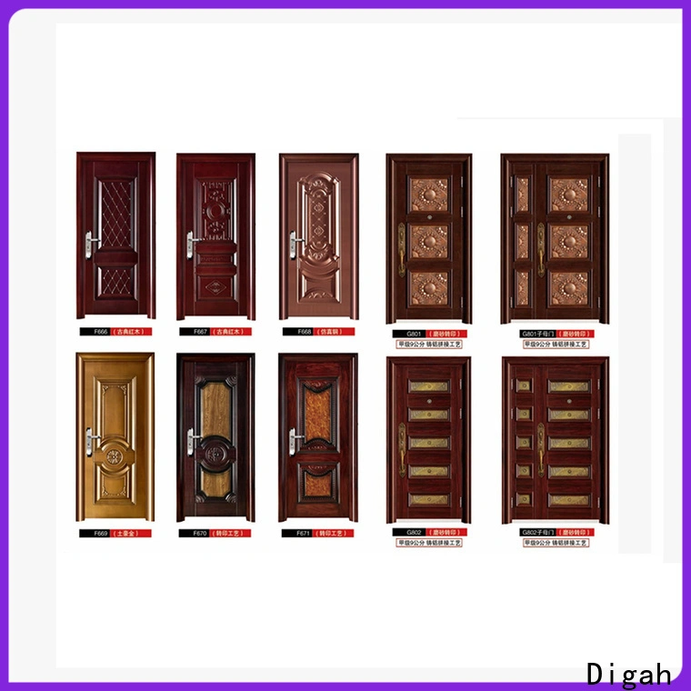 Digah high-quality steel door in different color for balcony 1