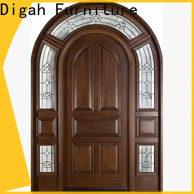 Digah long service life wood entry doors at sale for balcony 1