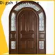 Digah long service life wood entry doors at sale for balcony 1