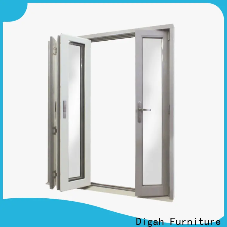 Digah latest aluminium door certification for bathroom 1