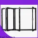 anti-burglar aluminium door bifold in different color for balcony 1
