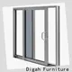 Digah windproof aluminium door frame vendor for balcony 1
