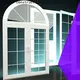 luxury aluminium window components frame factory price for hotels 1