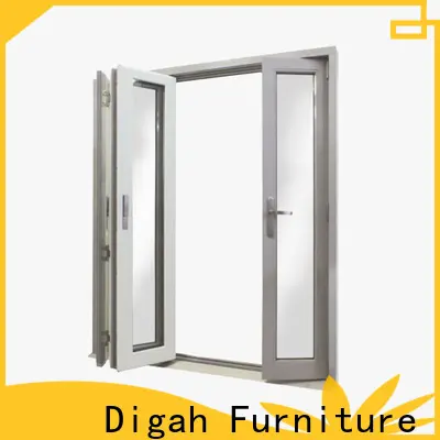 Digah swinging aluminium patio doors in different color for bathroom 1