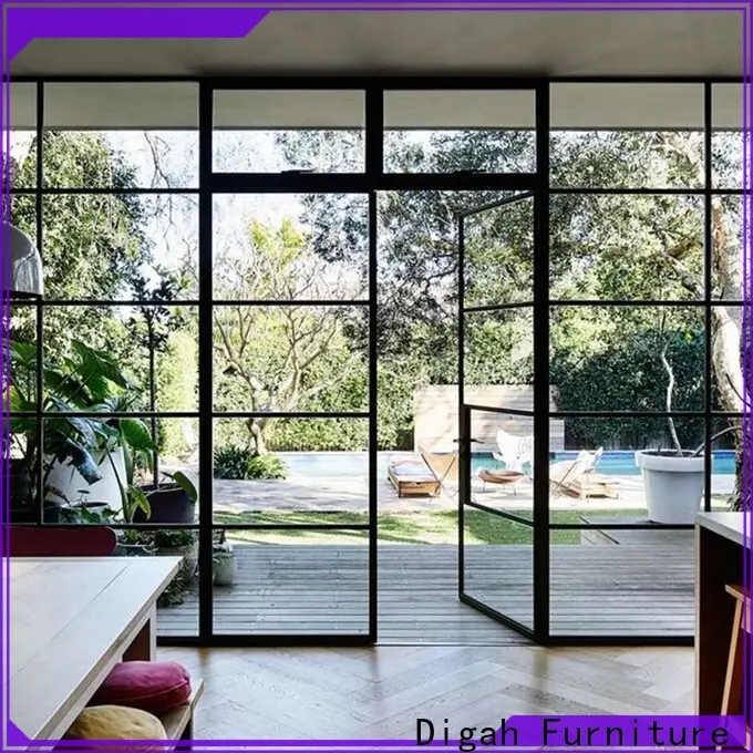 soundproof aluminium bifold doors commercial certification for dining room 1