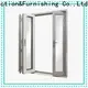 graceful aluminium front doors sliding factory price for bathroom 1