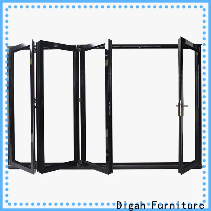 waterproof aluminium doors prices glass factory price for bathroom 1