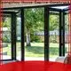 thermal Insulation aluminium bifold doors grill series for conference rooms 1