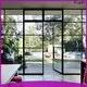 soundproof aluminium french doors folding vendor for bathroom 1