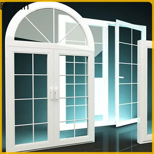 Digah economic price anthracite aluminium windows in different color for residential 1