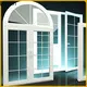 Digah economic price anthracite aluminium windows in different color for residential 1
