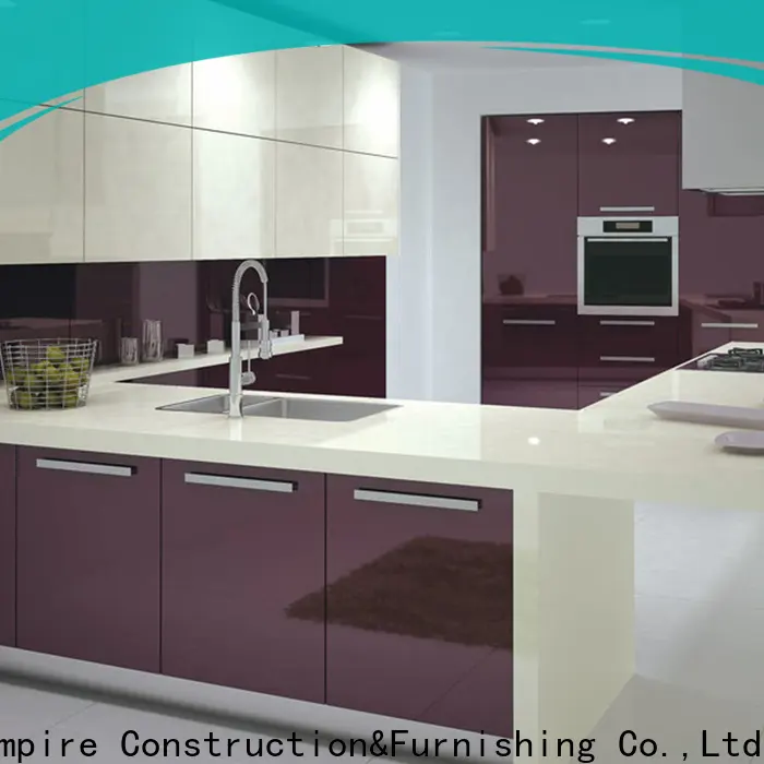 Digah melamine assembled kitchen cabinets for decorating 1