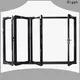 Digah waterproof aluminium doors prices certification for living room 1
