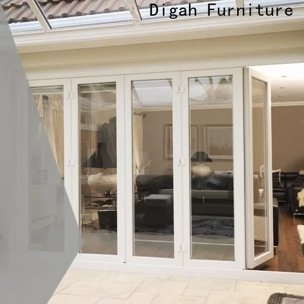 graceful aluminium sliding patio doors folding factory price for conference rooms 1
