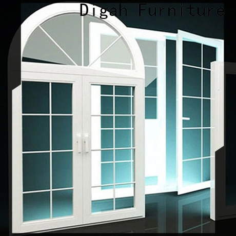 Digah economic price houses with aluminium doors and windows certification for hotels 1