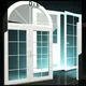 Digah economic price houses with aluminium doors and windows certification for hotels 1