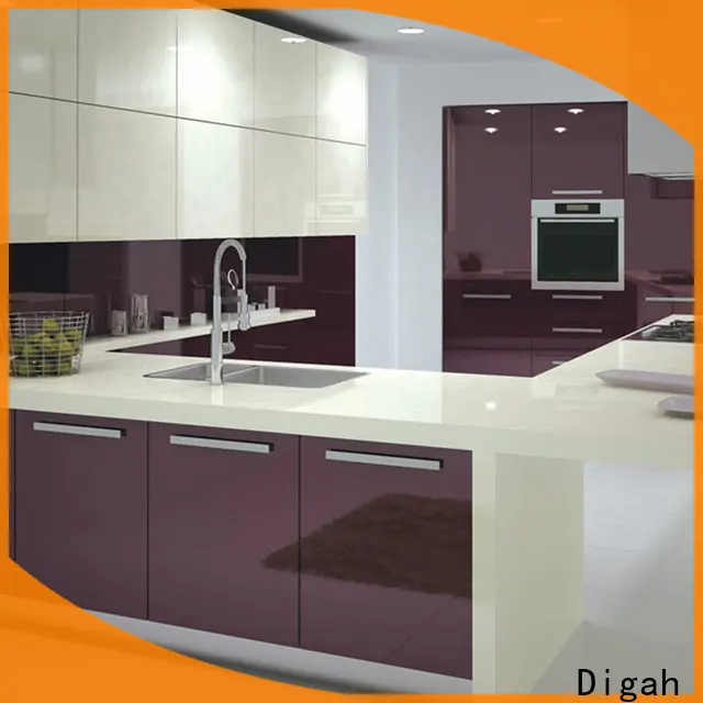 Digah high quality hickory kitchen cabinets for kitchen 1