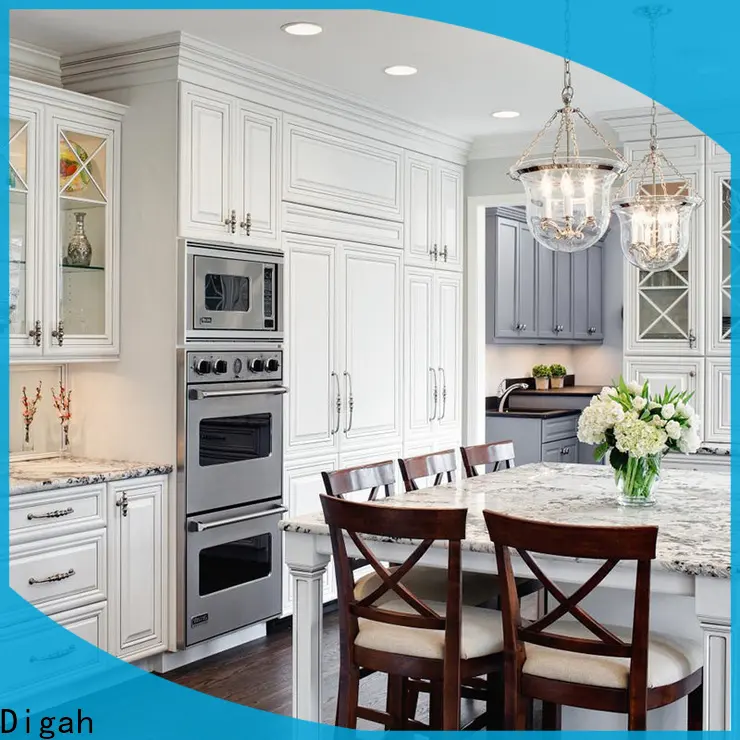 Digah high quality thermofoil cabinets for kitchen 1