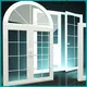 competitive price aluminium bathroom door designs in different color for villas 1
