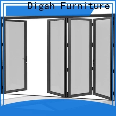 Digah folding commercial aluminum doors in different color for balcony 1
