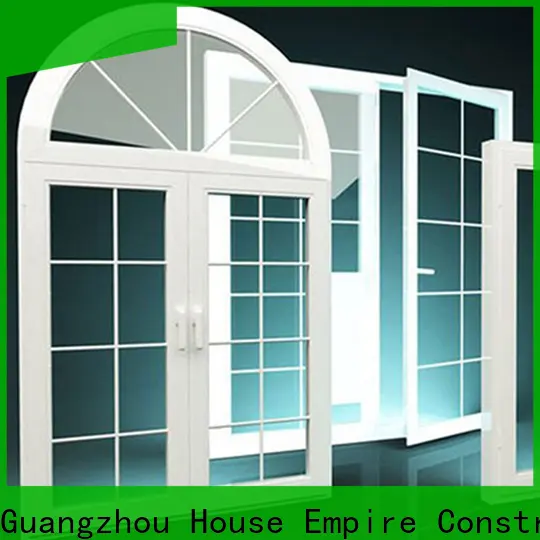 Digah competitive price aluminium and glass front doors certification for villas 1