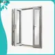 fireproof commercial aluminum doors french in different color for dining room 1