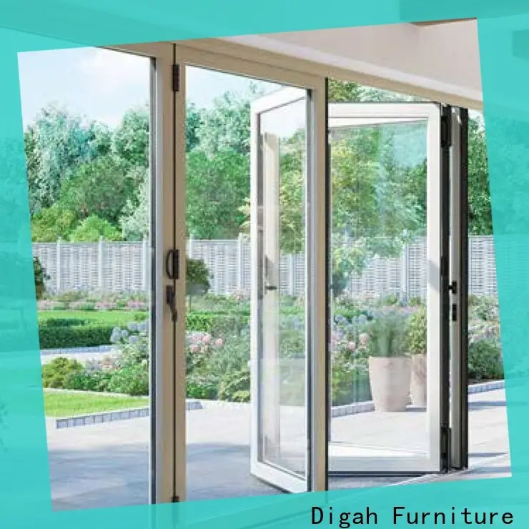 Digah fireproof aluminium sliding patio doors in different color for conference rooms 1