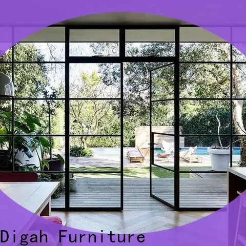 Digah doors aluminium french doors series for bathroom 1