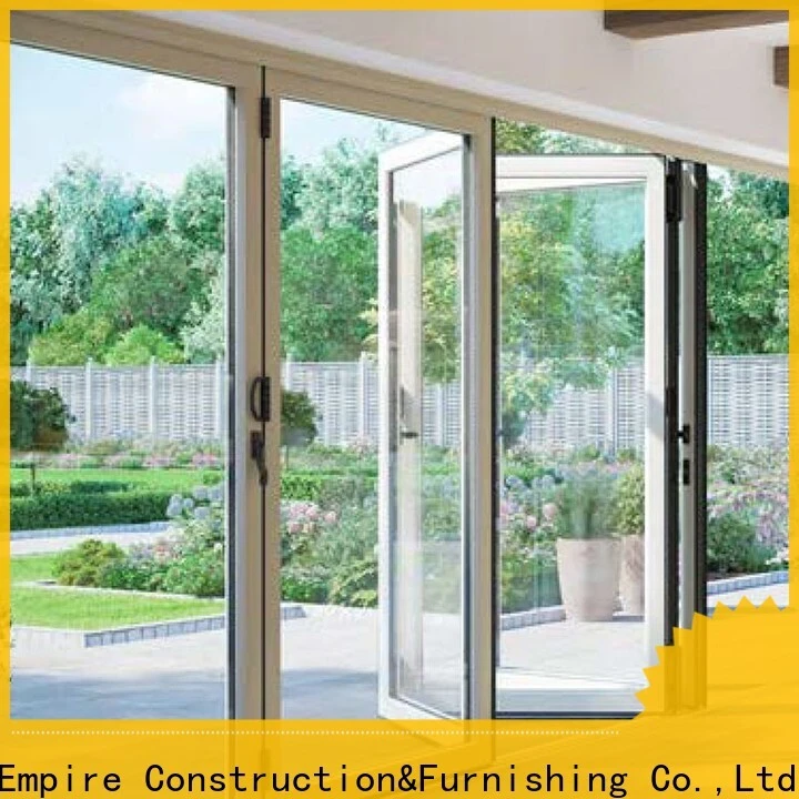 soundproof aluminium glass door swinging series for conference rooms 1