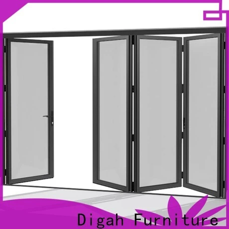 moistureproof aluminium front doors glass factory price for balcony 1
