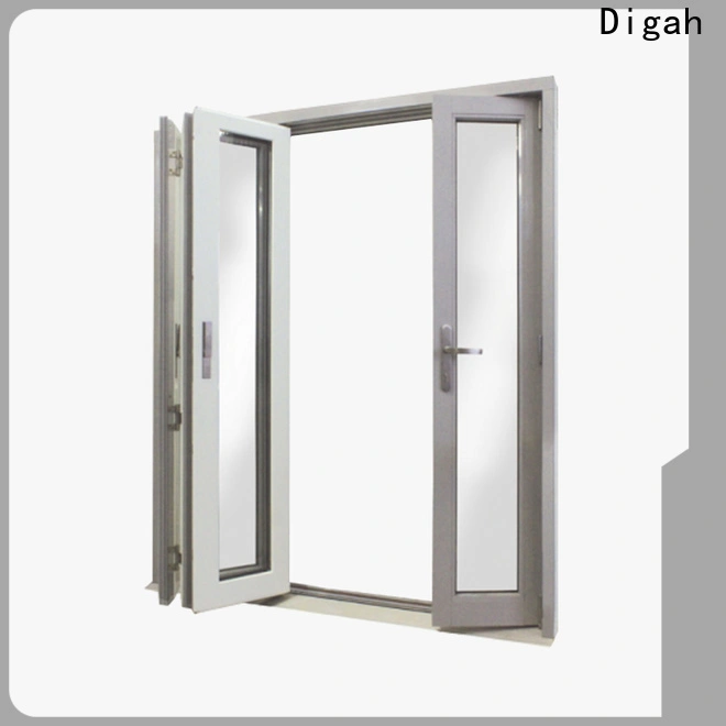 Digah bifold aluminium sliding patio doors series for bathroom 1