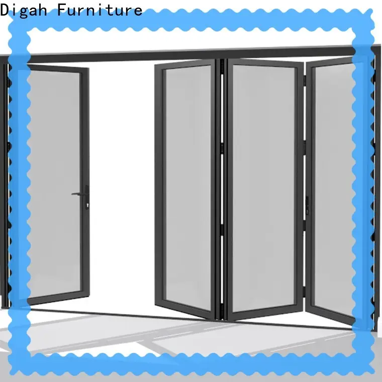Digah fireproof aluminium patio doors vendor for bathroom 1