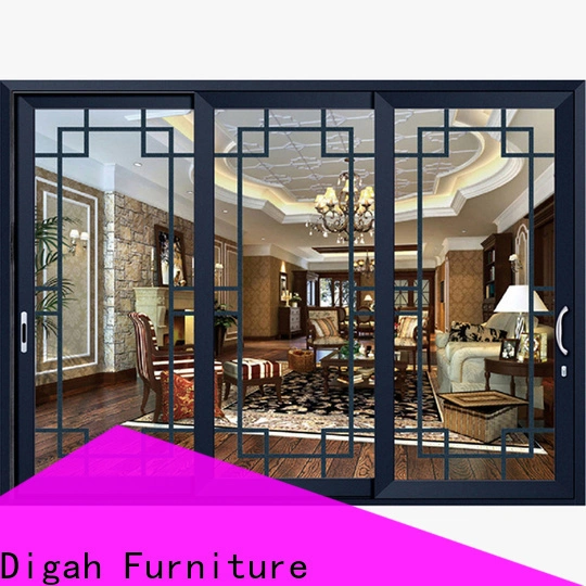 graceful aluminium front doors swinging vendor for dining room 1