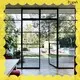 waterproof aluminium door frame tempered series for conference rooms 1
