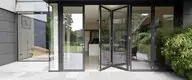 Digah windproof commercial aluminum doors factory price for dining room 2