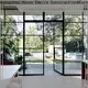 fireproof aluminium front doors french in different color for bathroom 1