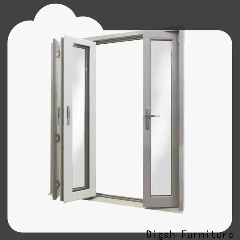 Digah soundproof aluminium bifold doors in different color for living room 1
