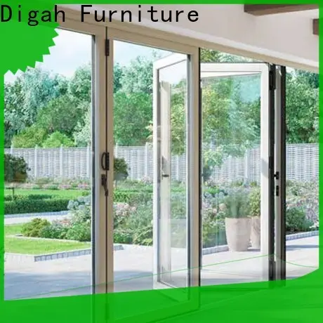 elegant commercial aluminum doors swing factory price for dining room 1