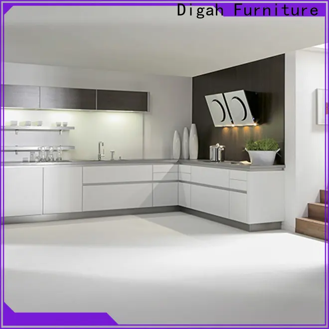 Digah fashion design wood kitchen cabinets prices for decorating 1