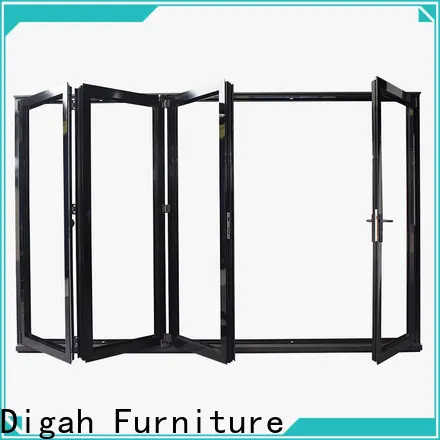 fireproof aluminium sliding patio doors swing series for dining room 1